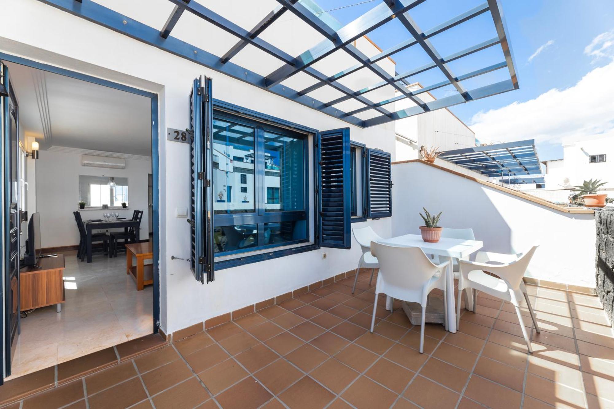 Home2Book Bright Casa Rocio Playa Honda, Terrace 宏达海滩 外观 照片
